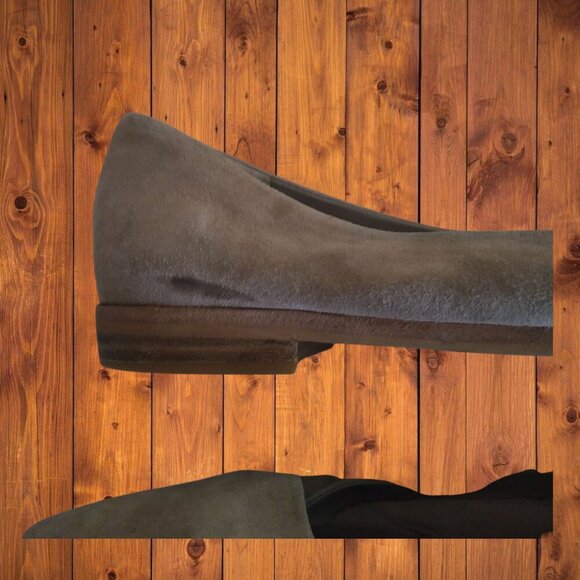 Treasure & Bond KYLEE Women's Size 8M Tan Suede Flats Slip On Shoes Neutral - Picture 2 of 7